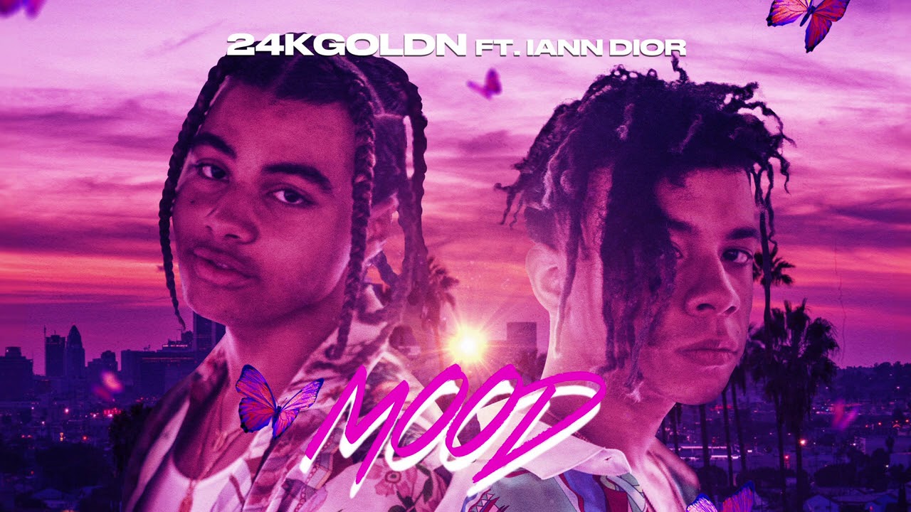 24kGoldn   Mood Official Clean Audio ft Iann Dior