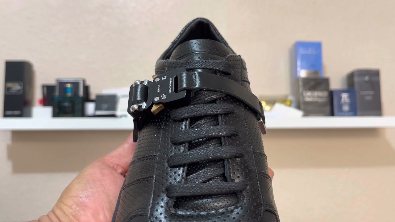 1017 Alyx 9SM Roller coaster buckle low top sneakers