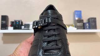 1017 Alyx 9Sm Roller Coaster Buckle Low Top Sneakers