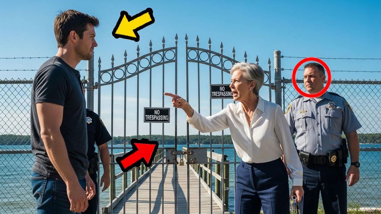 HOA hat einen Zaun um meinen Seezugang gebaut – also habe ich das Land mit dem einzigen Torschlüssel