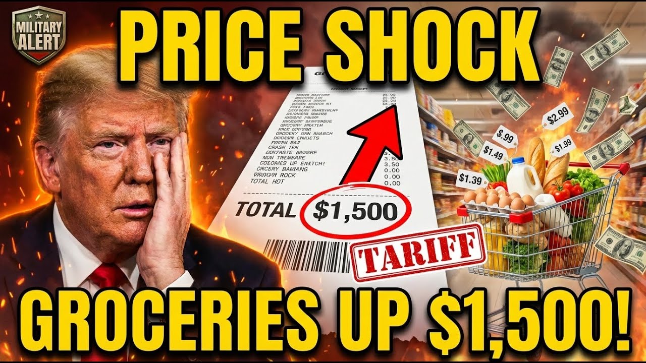 Trump's Tariff Bomb Just Exploded Why Your Groceries Will Cost $1,500 More This Year