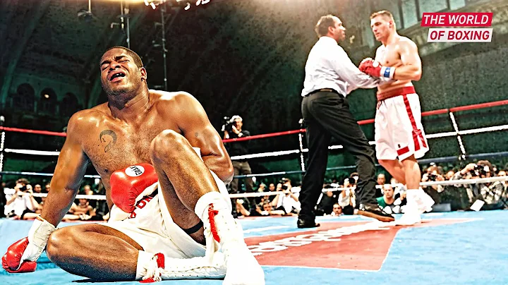 The scandalous confrontation of Riddick Bowe and A...