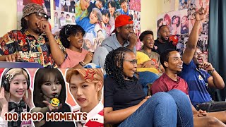 Africans show their friends (Newbies) 100 ICONIC moments in the HISTORY of KPOP