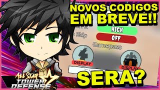 ALL STAR TOWER DEFENSE LIVE - JOGANDO COM INSCRITOS🔴FARMANDO GEMAS🔴NOVOS CODIGOS +500 GEMAS