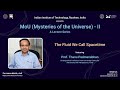 ILS-MOU-II | The Fluid we call spacetime | Thanu Padmanabhan