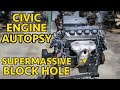 YOU BLEW IT! Blown Up  01-05 Honda Civic EX D17A2 Engine Teardown