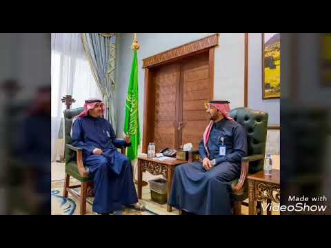 الدكتور عقاب ابن صقر اللويحق وكيل امارة الباحة وصد ق المشاعر مع صوت الربابه