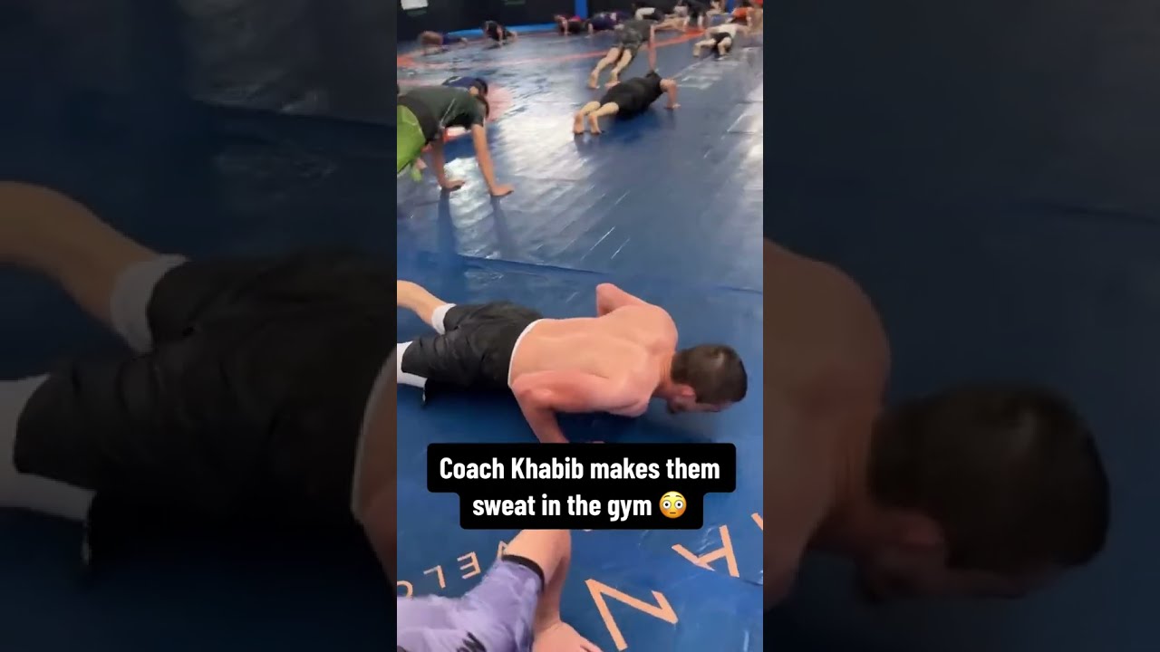 Training Camp With Coach Khabib Via Nurmagomedov Mma School IG 
