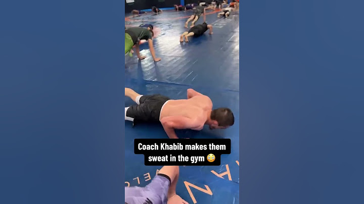 Training camp with Coach Khabib 😤 (via nurmagomedov_mma_school/IG)