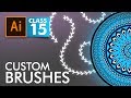 Adobe Illustrator - Custom Brushes - Class 15 - Urdu / Hindi