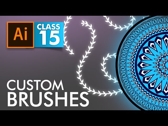 adobe illustrator custom brushes class 15 urdu hindi