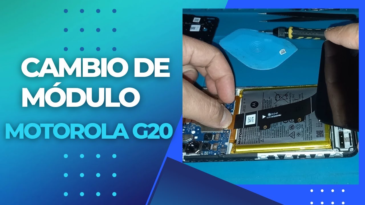 Cambio de Módulo Motorola G20 ( Xt21281) YouTube