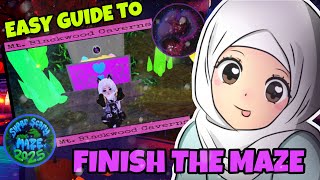 *EASY & QUICK GUIDE* How To Complete The 2025 Wickery Cliffs Maze on Royale High