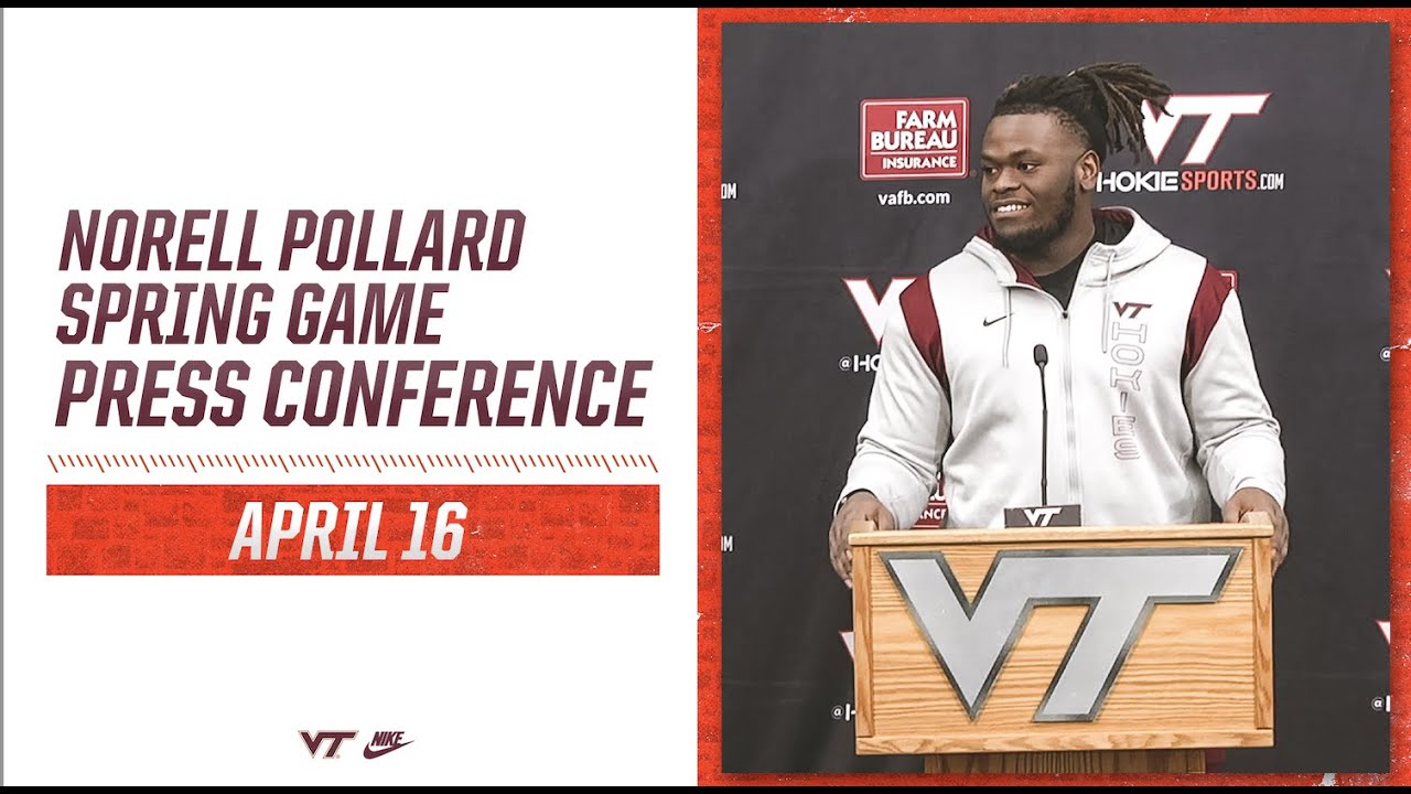 Kan worden genegeerd Generaliseren meer en meer FB: 2022 Spring Game Press Conference (Norell Pollard) - YouTube