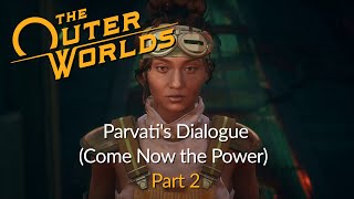 Parvati Dialogue (Come Now the Power) Part2
Parvatis reaction dialogue at the end of the main quest Come Now the Power
Part 1 is here - https://youtu.be/uVhXRulyNrU Parvati Dialogue (Come Now the Power) Part2