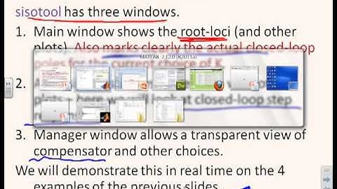 Root-loci 3 - Trial and error design with MATLAB