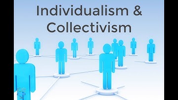 Individualistic and Collectivist Cultures