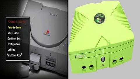 How to install Playstation Emulator on a modded original Xbox with FatXplorer.