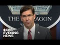 Trump fires Secretary of Defense Mark Esper