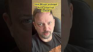 Facebook-Onlinebetrüger verhaftet! Zieht man auch META zur Verantwortung? #onlinebetrug #deepfakes