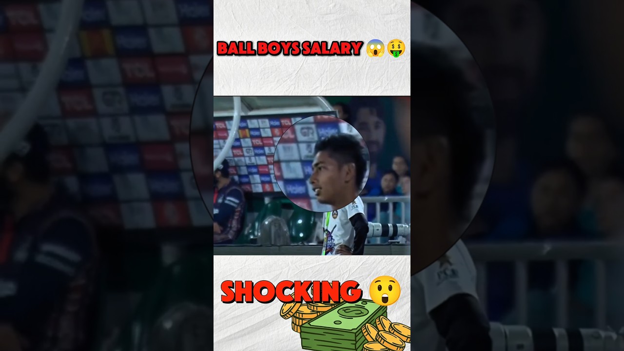 Cricket Ball boys Salary 😱 