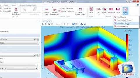 COMSOL Multiphysics - Creating and Exporting Model Reports gif