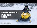 Skidoo mxz 120 2023 motoneige pour enfants  test