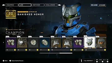 Banished Honor Operation Battle Pass Preview Halo infinite