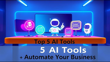 "Top 5 AI Tools to Automate Your Online Business (2025 Edition)"