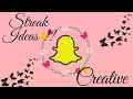 Snap Streak Ideas ✨✨ #shorts #youtuber #youtubevideo #love #snapchat