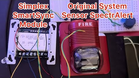 System Sensor SpectrAlert Classic SmartSync Test