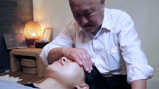 ASMR 80 Year Old Grandpa's Ancient Sleep Massage | Head Massage