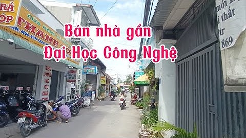 Bán Nhà Giá 2 Tỷ 890 TL, Gần Đại Học Công Nghệ Đường Nguyễn Văn Cừ @nhadatcanthomientay