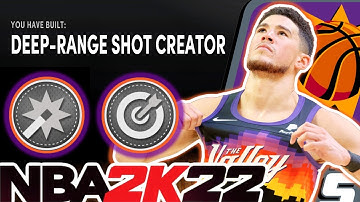 NBA 2K22 BEST DEEP RANGE SHOT CREATOR BUILD