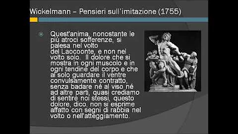 Cosa prevede l'ideale di bellezza di Winckelmann?