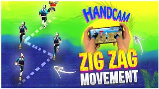 Zig Zag Movement Trick Free Fire 🔥 - Handcam | One Tap + Zig Zag Movement | Raistar Movement Trick 👽 screenshot 4