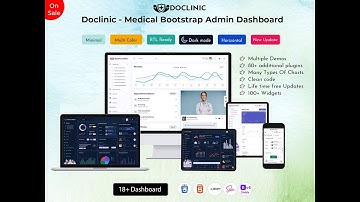 Medical Responsive Admin Dashboard Template with Bootstrap UI Kit – Doclinic