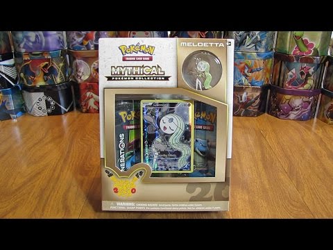 Opening 7 Pokémon TCG: Mythical Pokémon Collection–Meloetta 