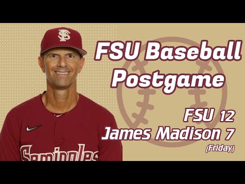 FSU Baseball, Link Jarrett postgame, opening day win