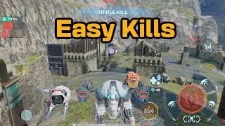 Sonic Scorpion Easy Kills | Scorpion guarantee you easy kills | War Robots Gameplay