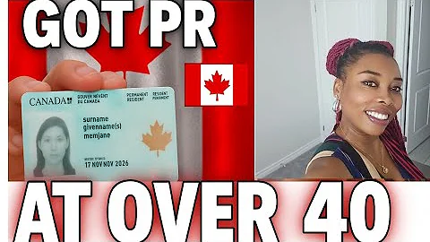How I Got Canadian 🇨🇦  PR Over 40 With a Low CRS Score | My Immigration Story