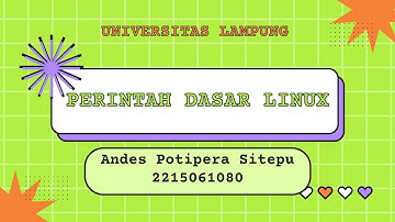 Perintah-Perintah Dasar Linux