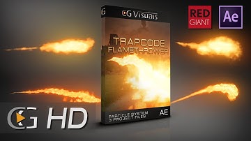 Trapcode Flamethrower Particle System