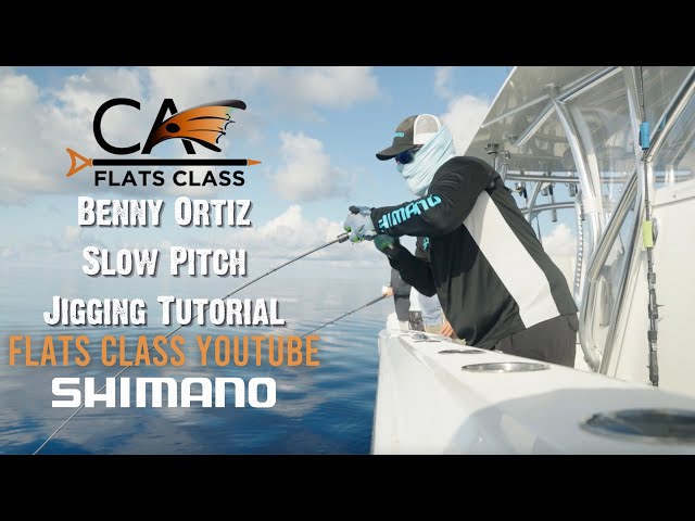 Benny Ortiz Slow Pitch Jigging Tutorial - Flats Class  