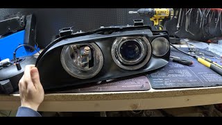 : BMW E39 Headlight Projector swap / retrofit Bi-xenon (permaseal)