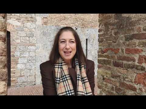 Claudia Margheri (Io sono San Gimignano) e le presentazioni dei libri della prof.ssa Chiara Frugoni