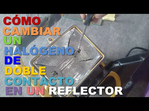 Video: ¿Cómo se quita una bombilla de un reflector?