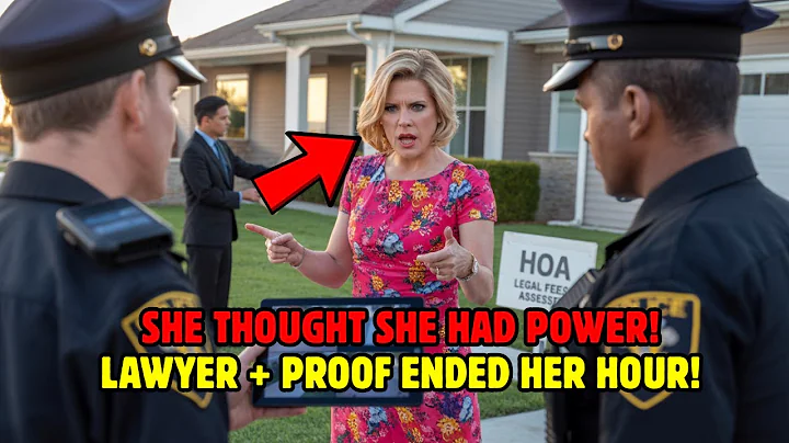 HOA Karen Called the Cops When I Denied Pool Access — But She Didn’t Know I Had a Lawyer and Cameras