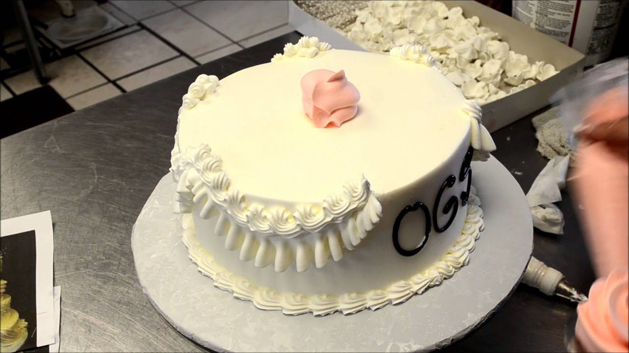 Small Wedding  cake  decorating tutorial YouTube 