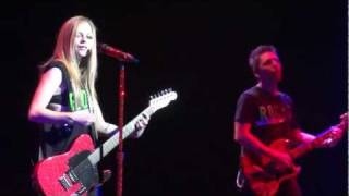 Avril Lavigne Airplanes - My Happy Ending Live Montreal 2011 HD 1080P